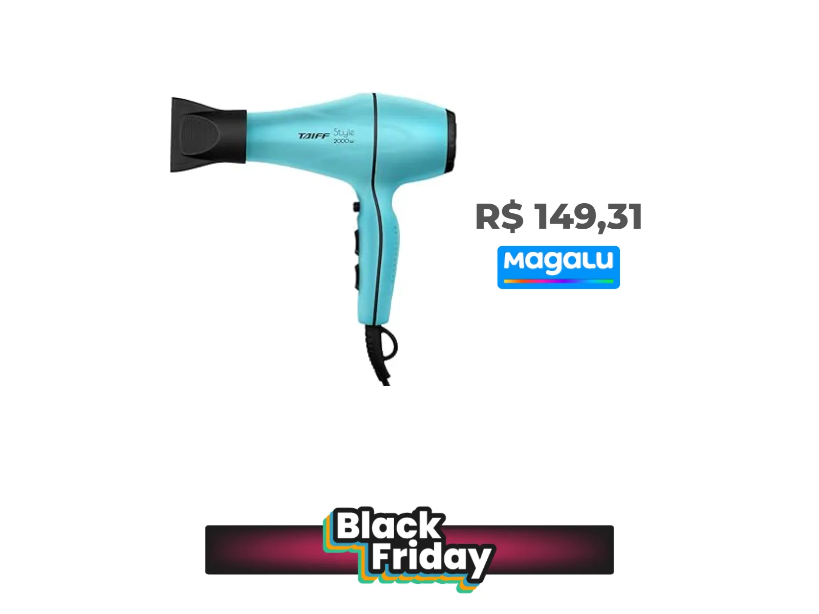 Foto do produto ❗Secador de Cabelo Taiff Style<br/>#Magazine Luiza: <a href="https://harpy.me/Wk_wuhl3eMTh" target="_blank" rel="nofollow">https://harpy.me/Wk_wuhl3eMTh</a>