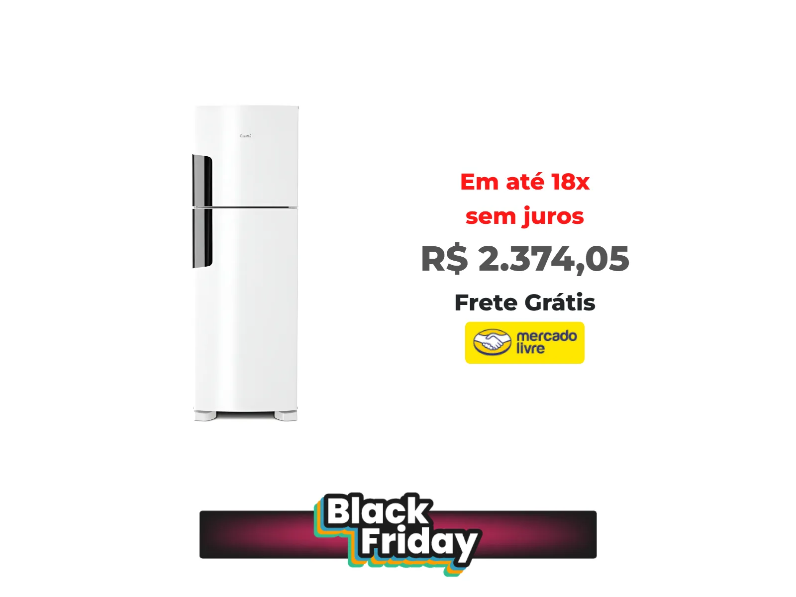 Foto do produto ❗Geladeira Frost Free Duplex 386 Litros Crm44ab Branca Consul Cor Branco<br/>#Mercado Livre: <a href="https://harpy.me/1vWyqsbuc_CC" target="_blank" rel="nofollow">https://harpy.me/1vWyqsbuc_CC</a>