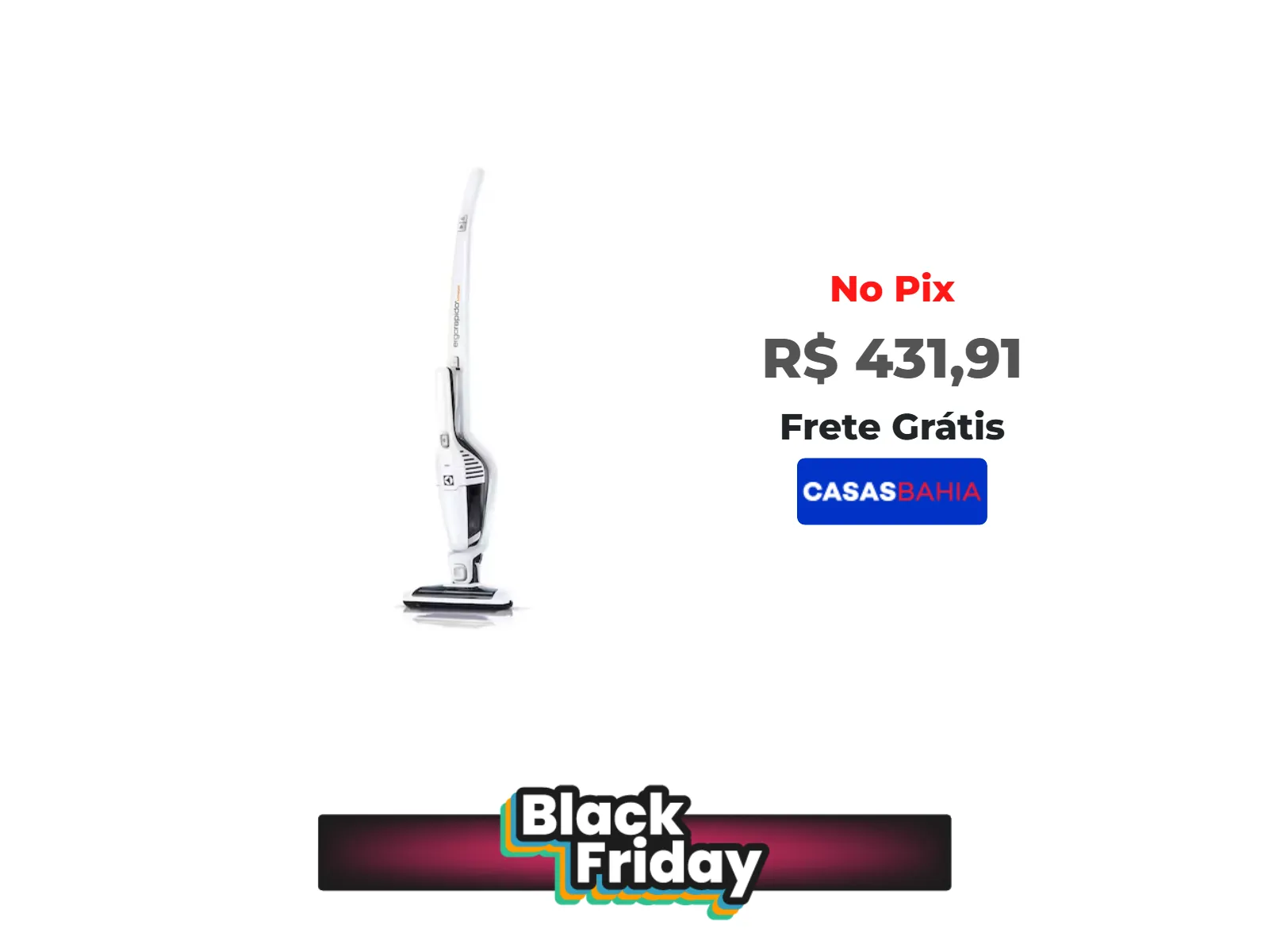 Foto do produto ❗Aspirador de Pó Vertical Sem Fio Electrolux Ergorapido 2em1 Cyclone até 21 min Bc BIVOLT (ERG21)<br/>#Casas Bahia: <a href="https://harpy.me/9fX_UwidEeJS" target="_blank" rel="nofollow">https://harpy.me/9fX_UwidEeJS</a>