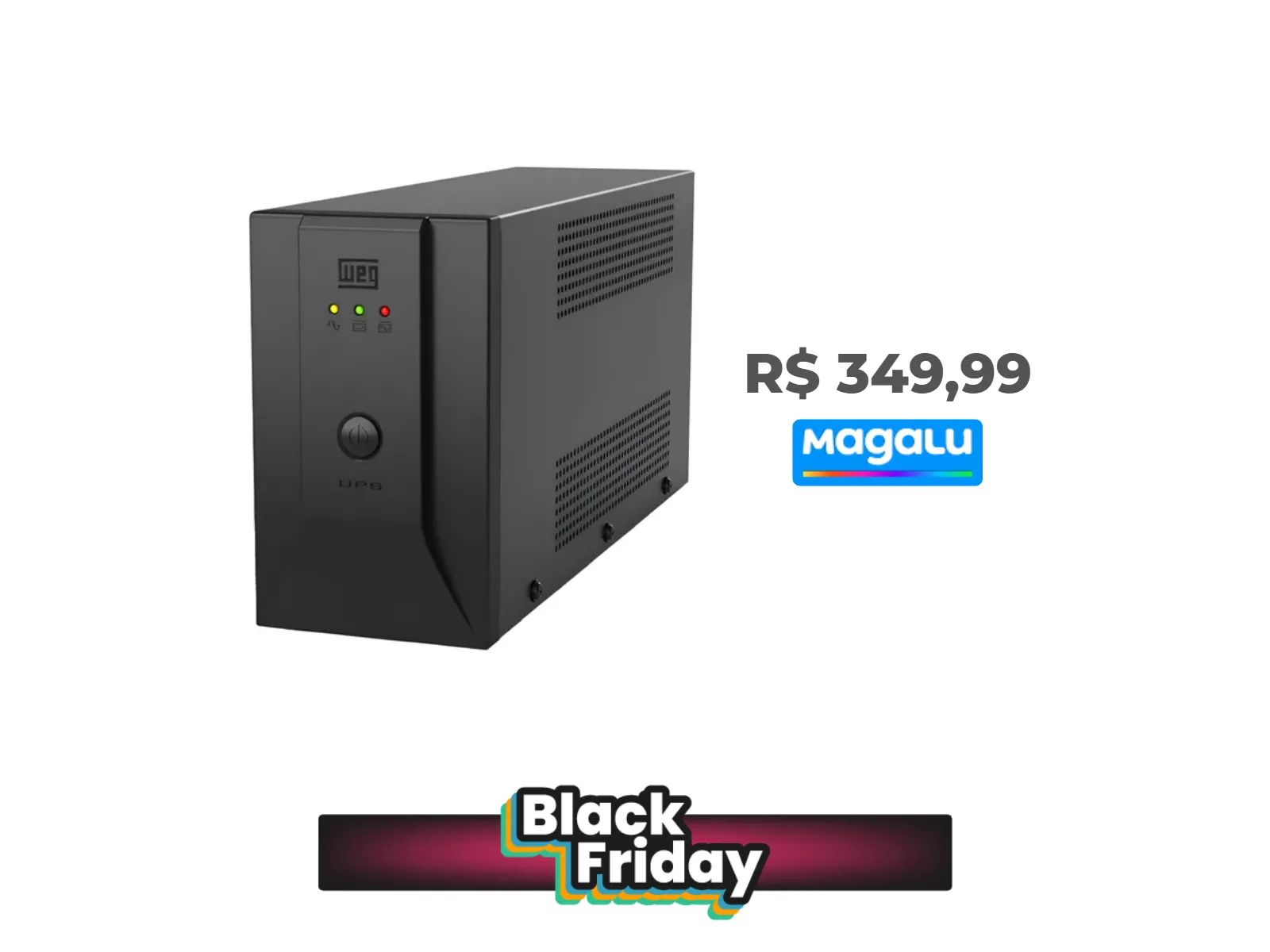 Foto do produto ❗Nobreak WEG Home, 600VA, 6 Tomadas Entrada Bivolt e Saida 115V<br/>#Magazine Luiza: <a href="https://harpy.me/fdyY7_1nhWTM" target="_blank" rel="nofollow">https://harpy.me/fdyY7_1nhWTM</a>