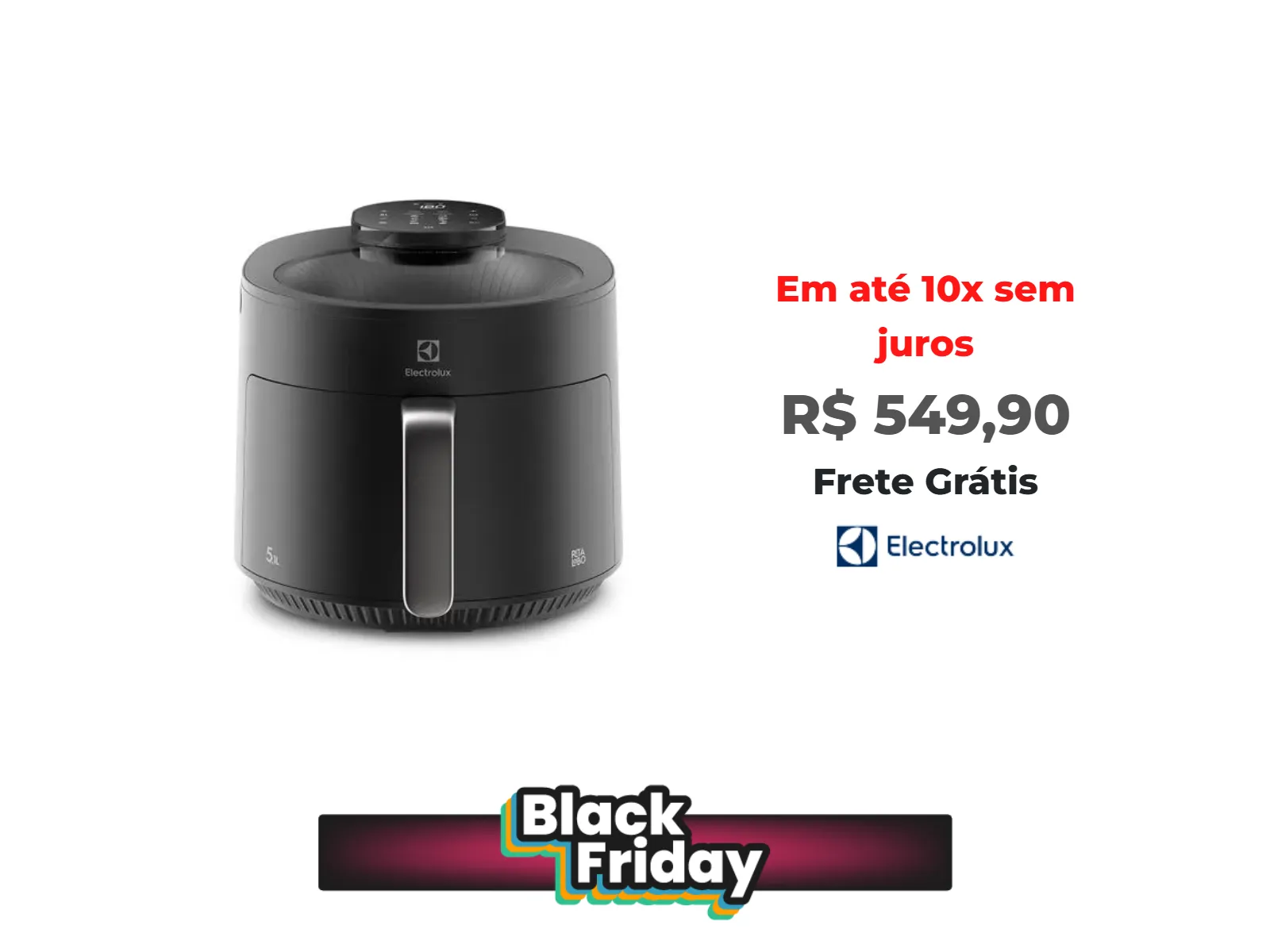 Foto do produto ❗Air Fryer Electrolux por Rita Lobo 5,1L Cinza Expert c/Visor 1500W (EAF170) - 220V<br/>#Electrolux: <a href="https://harpy.me/feeUCqrFlT2m" target="_blank" rel="nofollow">https://harpy.me/feeUCqrFlT2m</a>