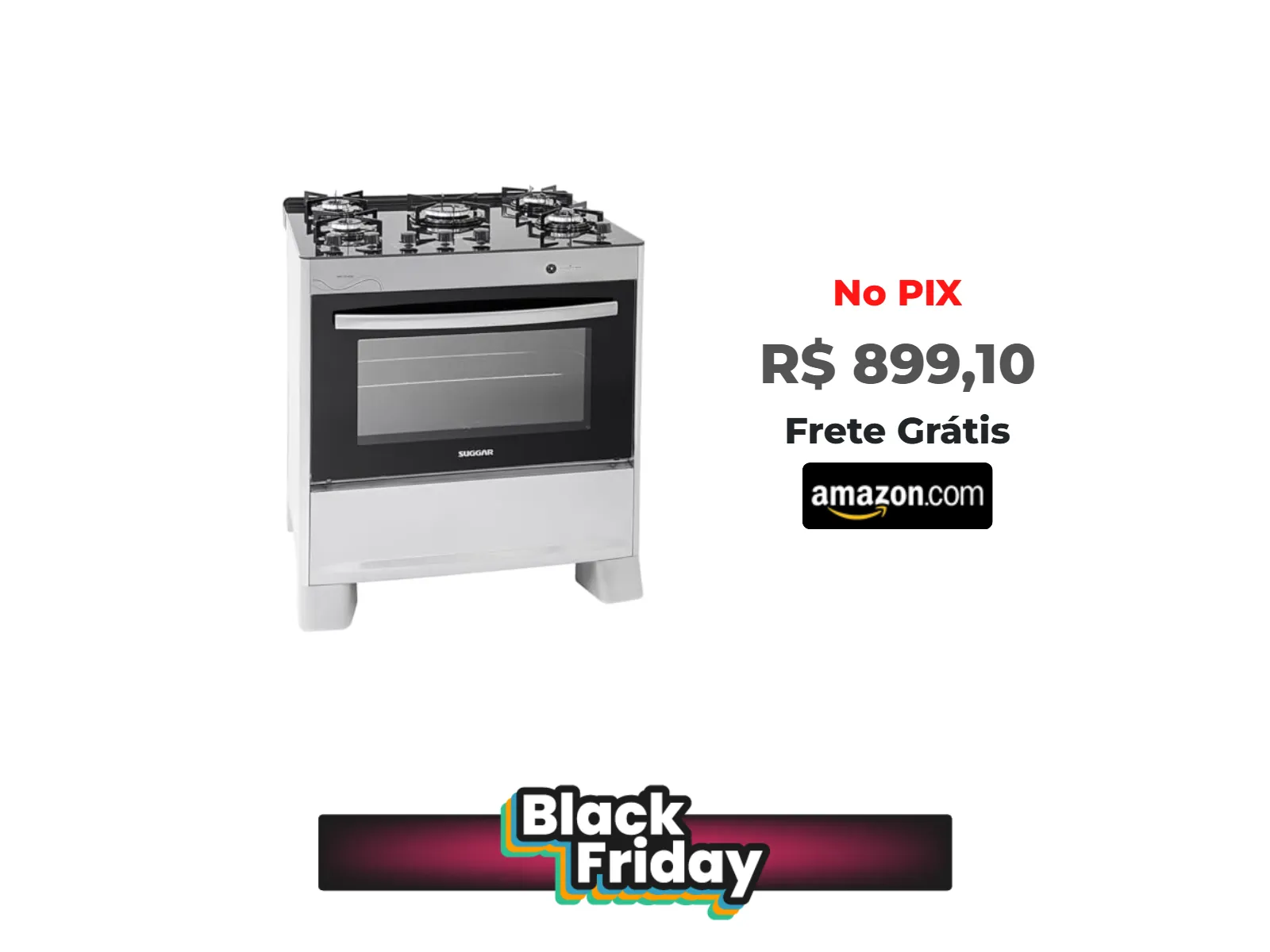 Foto do produto ❗SUGGAR FOGÃO NEO GLASS PRATA MESA DE VIDRO 5 BOCAS TREMPE 6 APOIOS ACENDIMENTO AUTOMÁTICO FGVNG510PRIX<br/>#Amazon: <a href="https://harpy.me/-ugot2vDV1LC" target="_blank" rel="nofollow">https://harpy.me/-ugot2vDV1LC</a>