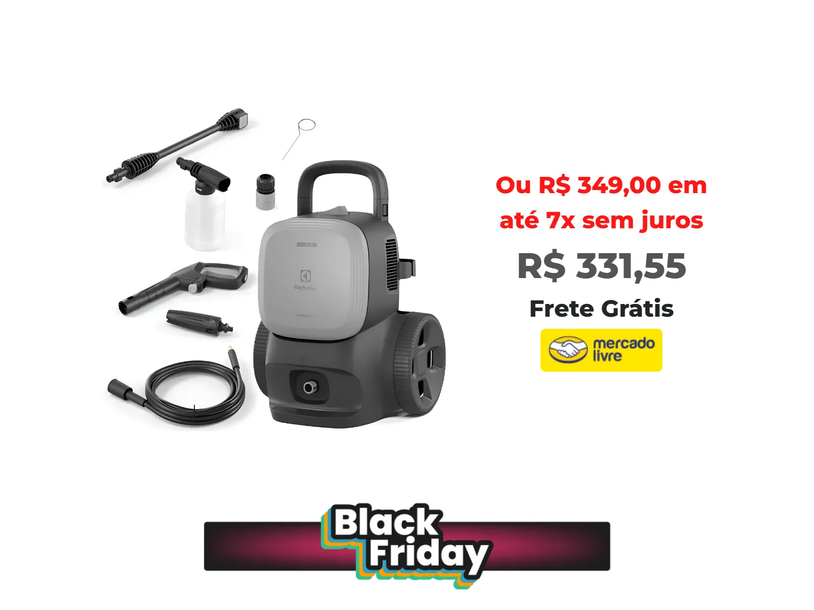 Foto do produto ❗Lavadora de Alta Pressão Electrolux 1850PSI 1500W Potência com Aplicador de Detergente PowerWash EWS1850 Lava Jato Lava Ca<br/>#Mercado Livre: <a href="https://harpy.me/dR72Kdk_WcXI" target="_blank" rel="nofollow">https://harpy.me/dR72Kdk_WcXI</a>