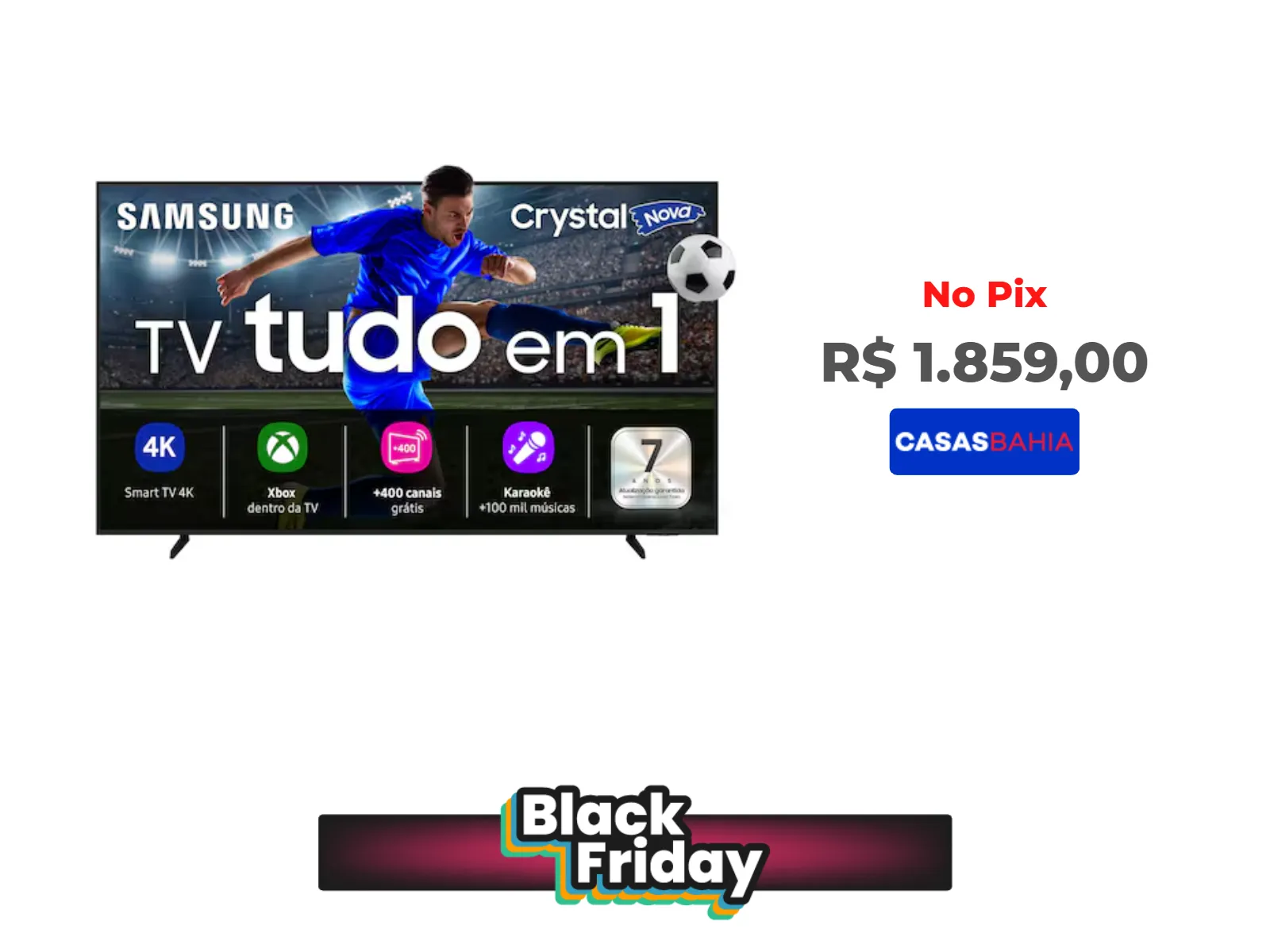 Foto do produto ❗Smart TV 50" 4K Samsung 50U8600F Crystal HDR Tizen Alexa e Xbox Gaming<br/>#Casas Bahia: <a href="https://harpy.me/9XRNSLFw2I61" target="_blank" rel="nofollow">https://harpy.me/9XRNSLFw2I61</a>