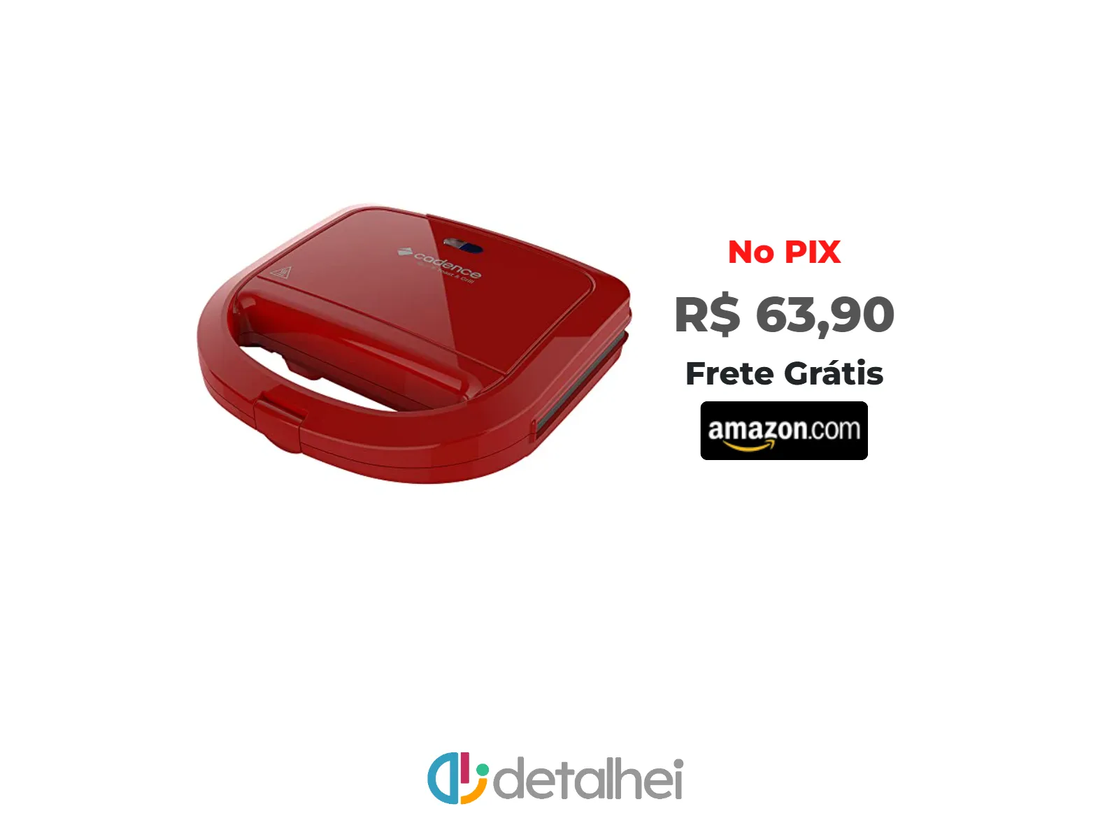 Foto do produto ❗Sanduicheira Minigrill Cadence Colors Vermelha 127V - SAN261, Modelo:SAN261-127V<br/>#Amazon: <a href="https://harpy.me/2_iTBMJS5YaP" target="_blank" rel="nofollow">https://harpy.me/2_iTBMJS5YaP</a>