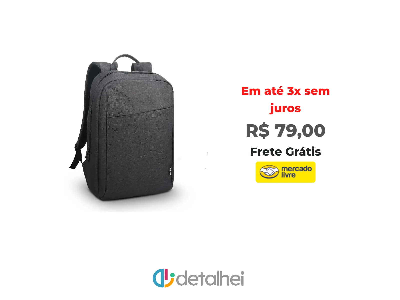 Foto do produto ❗Mochila para portátil Lenovo B210 15,6” cor preto 25L<br/>#Mercado Livre: <a href="https://harpy.me/K1o7M_o2i6bl" target="_blank" rel="nofollow">https://harpy.me/K1o7M_o2i6bl</a>