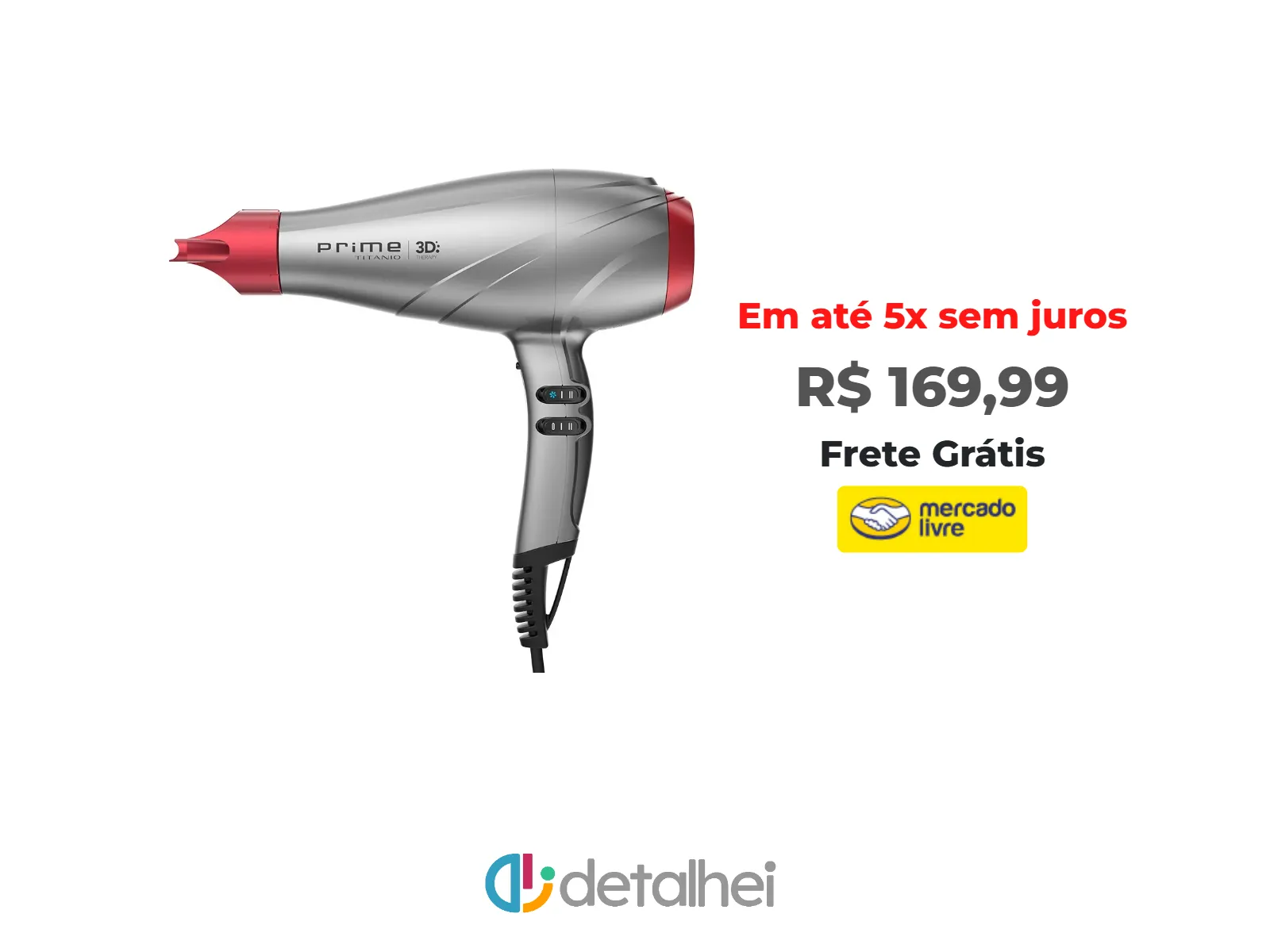 Foto do produto ❗Secador De Cabelo Gama Italy Prime Titânio 3d<br/>#Mercado Livre: <a href="https://harpy.me/Ze-GA-jCFGMU" target="_blank" rel="nofollow">https://harpy.me/Ze-GA-jCFGMU</a>