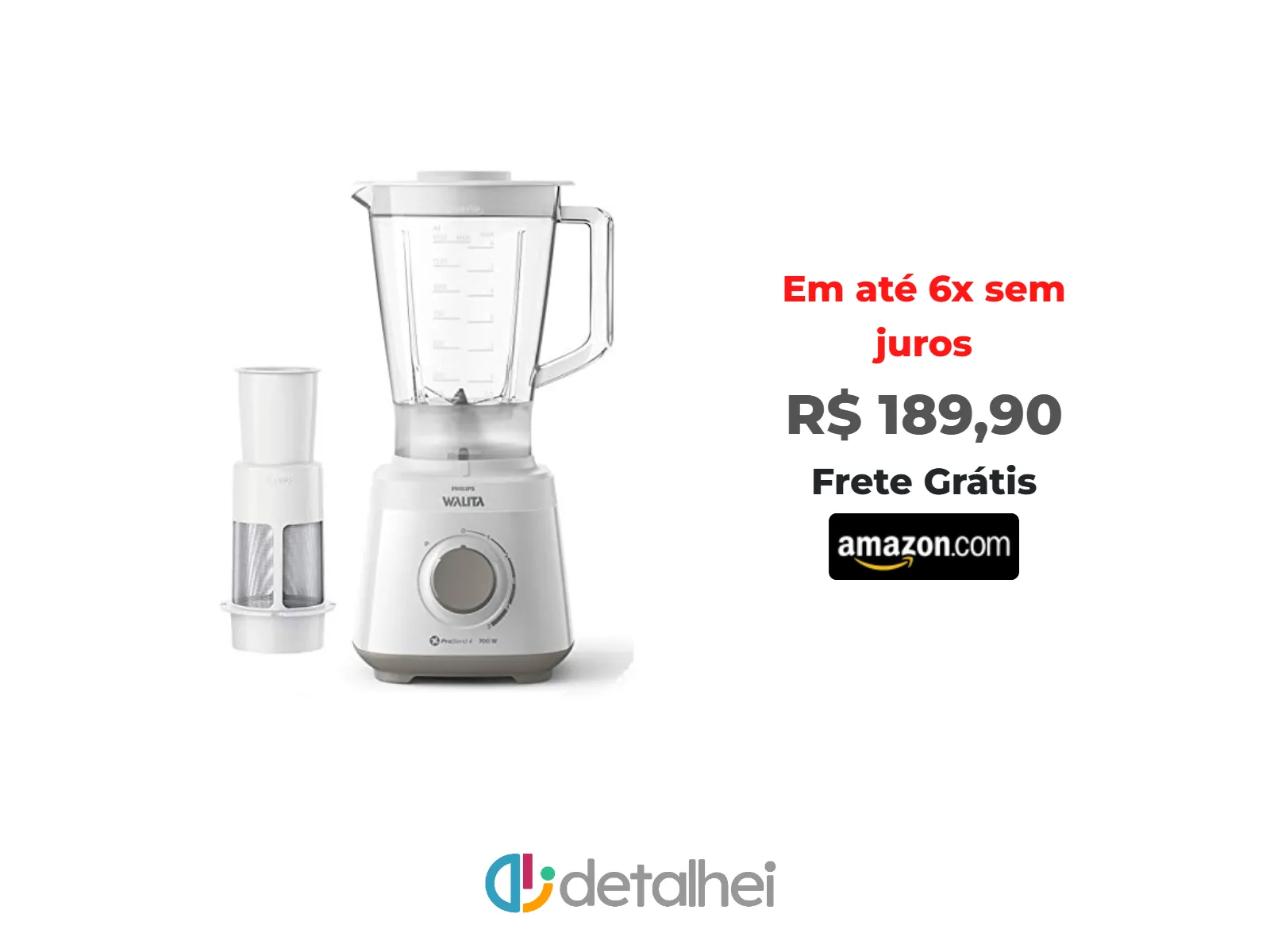 Foto do produto ❗Liquidificador Philips Walita Daily Turbo RI2113 Jarra Duravita 700w 5vel. Branco 110v<br/>#Amazon: <a href="https://harpy.me/jTz2KQcPPuQS" target="_blank" rel="nofollow">https://harpy.me/jTz2KQcPPuQS</a>