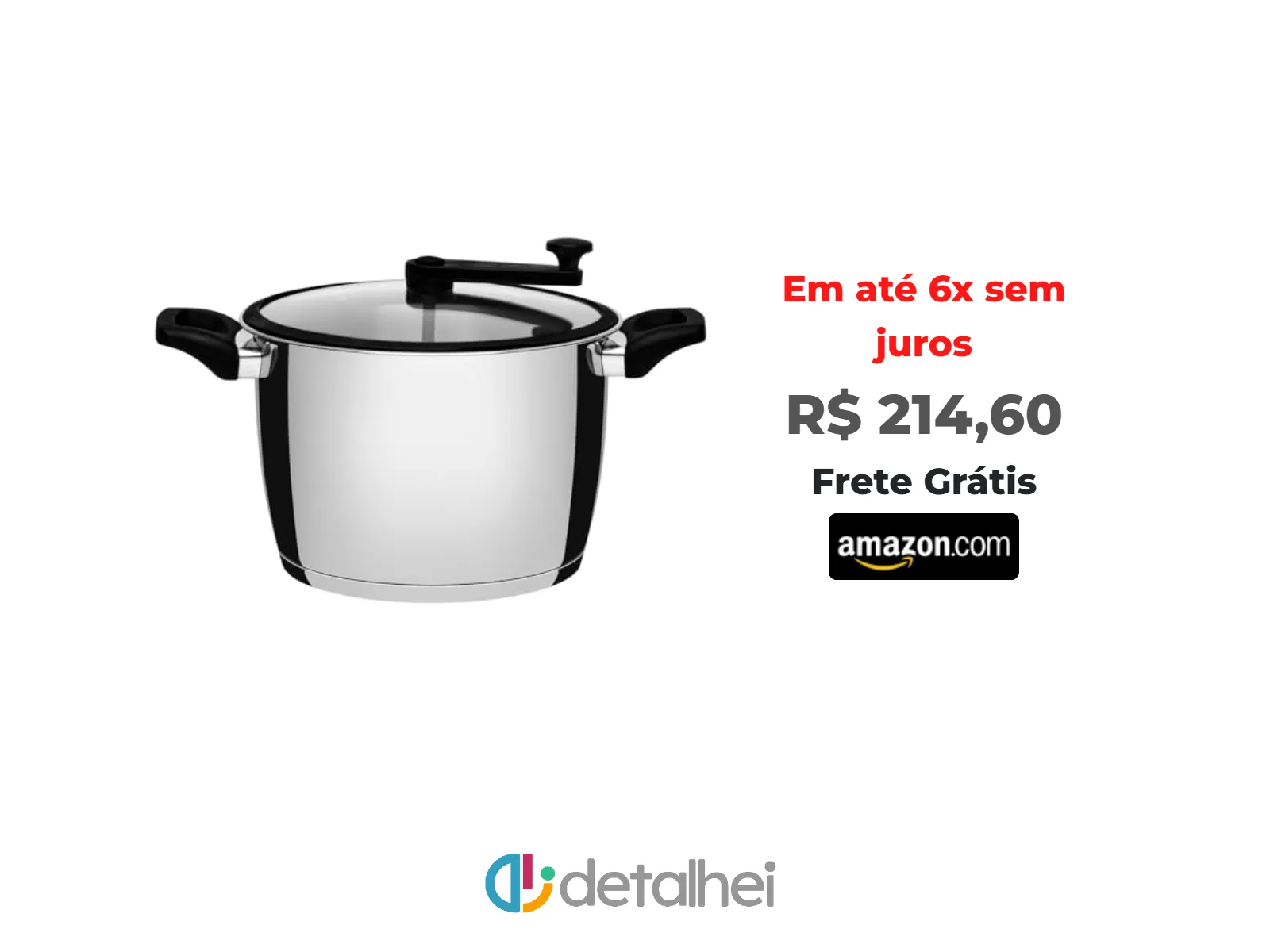 Foto do produto ❗Pipoqueira Tramontina Allegra em Aço Inox com Fundo Triplo e Tampa de Vidro com Borda de Silicone 22 cm 5,6 L<br/>#Amazon: <a href="https://harpy.me/06UPWbvXHfm3" target="_blank" rel="nofollow">https://harpy.me/06UPWbvXHfm3</a>