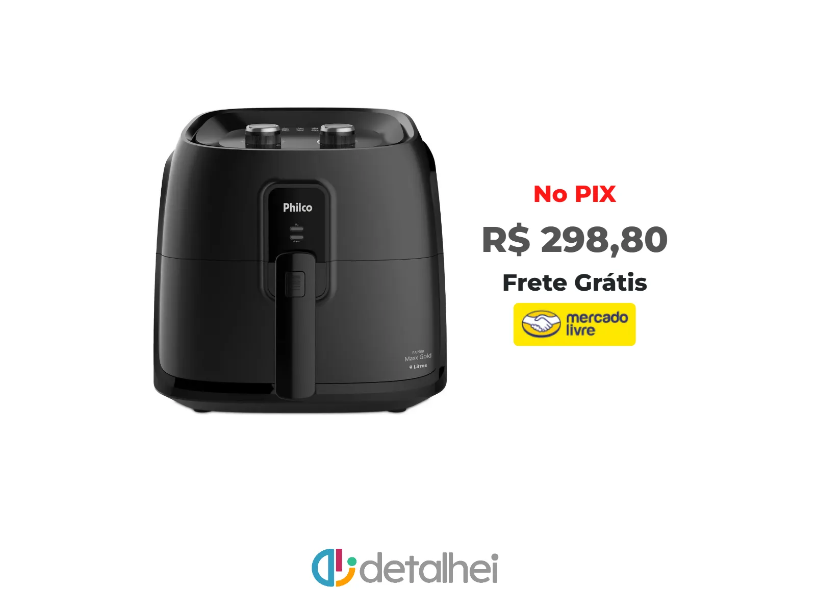 Foto do produto ❗Air Fryer Philco 9l 2000w Cesto Quadrado Gold Paf90b Cor Preto<br/>#Mercado Livre: <a href="https://harpy.me/7EvLnesu4eM-" target="_blank" rel="nofollow">https://harpy.me/7EvLnesu4eM-</a>