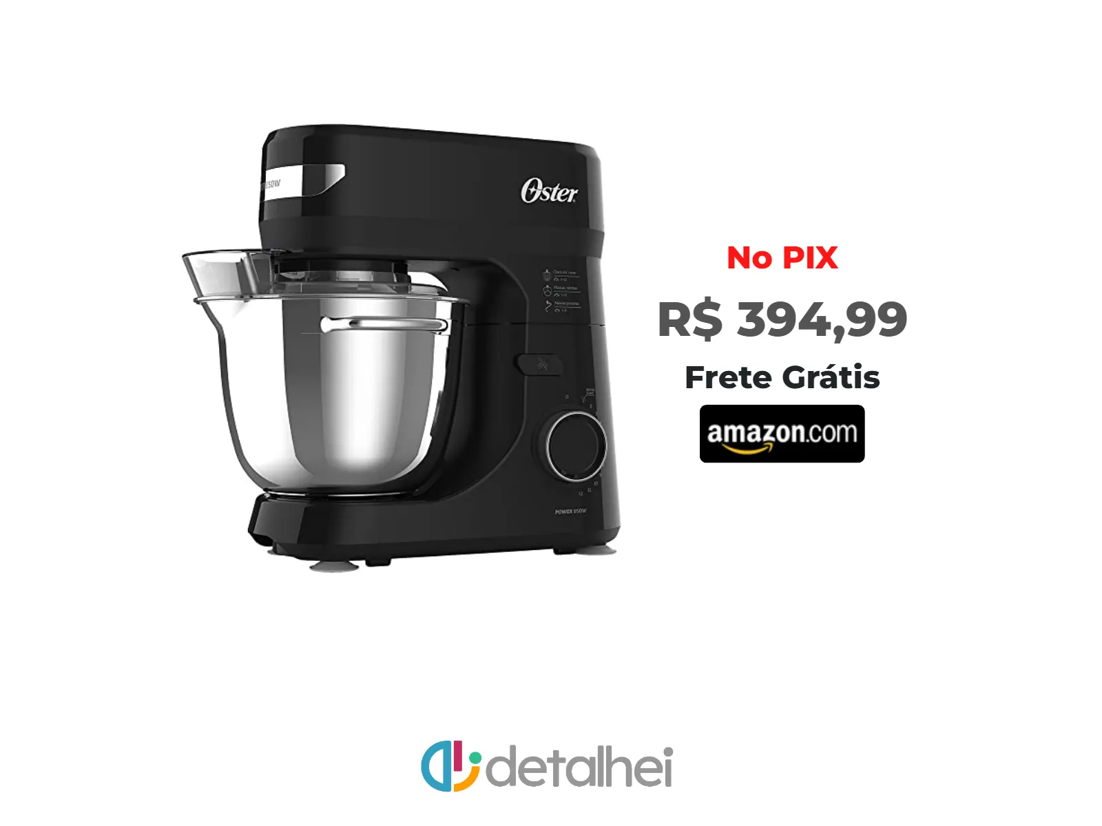 Foto do produto ❗Batedeira Planetária Oster Bowl Inox III - 127V<br/>#Amazon: <a href="https://harpy.me/5Z_WAGONUI5C" target="_blank" rel="nofollow">https://harpy.me/5Z_WAGONUI5C</a>