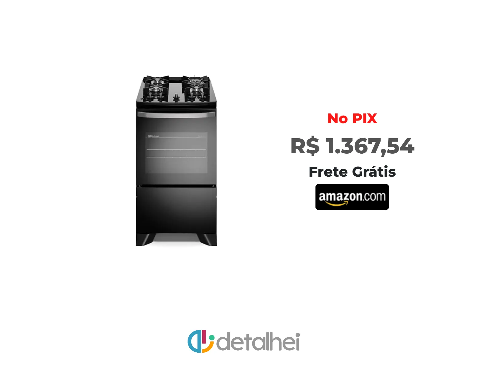 Foto do produto ❗Electrolux Fogão 4 bocas Electrolux Preto Efficient Mesa Vidro, Tripla Chama e PerfectCook (FE4GB) Bivolt<br/>#Amazon: <a href="https://harpy.me/OU81D8akybpf" target="_blank" rel="nofollow">https://harpy.me/OU81D8akybpf</a>