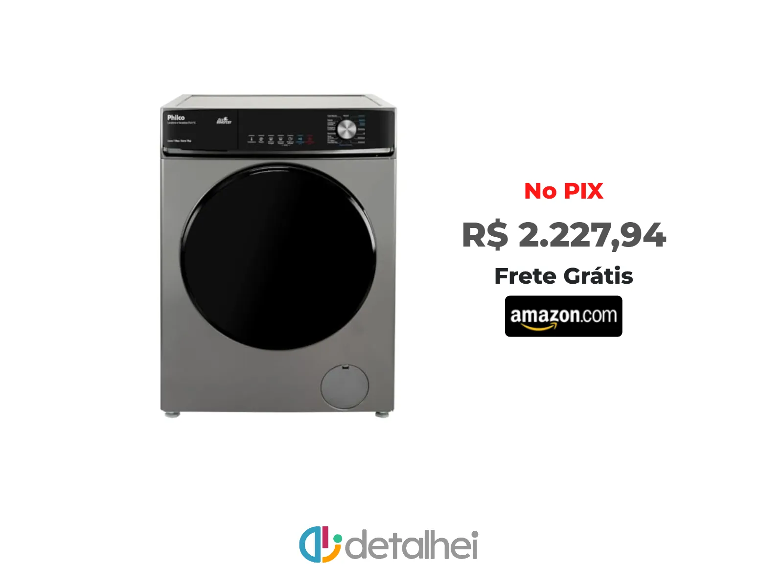 Foto do produto ❗LAVADORA E SECADORA PHILCO PLS11C 11KG TITÂNIO 127V<br/>#Amazon: <a href="https://harpy.me/Fw2s5IXNqtAi" target="_blank" rel="nofollow">https://harpy.me/Fw2s5IXNqtAi</a>