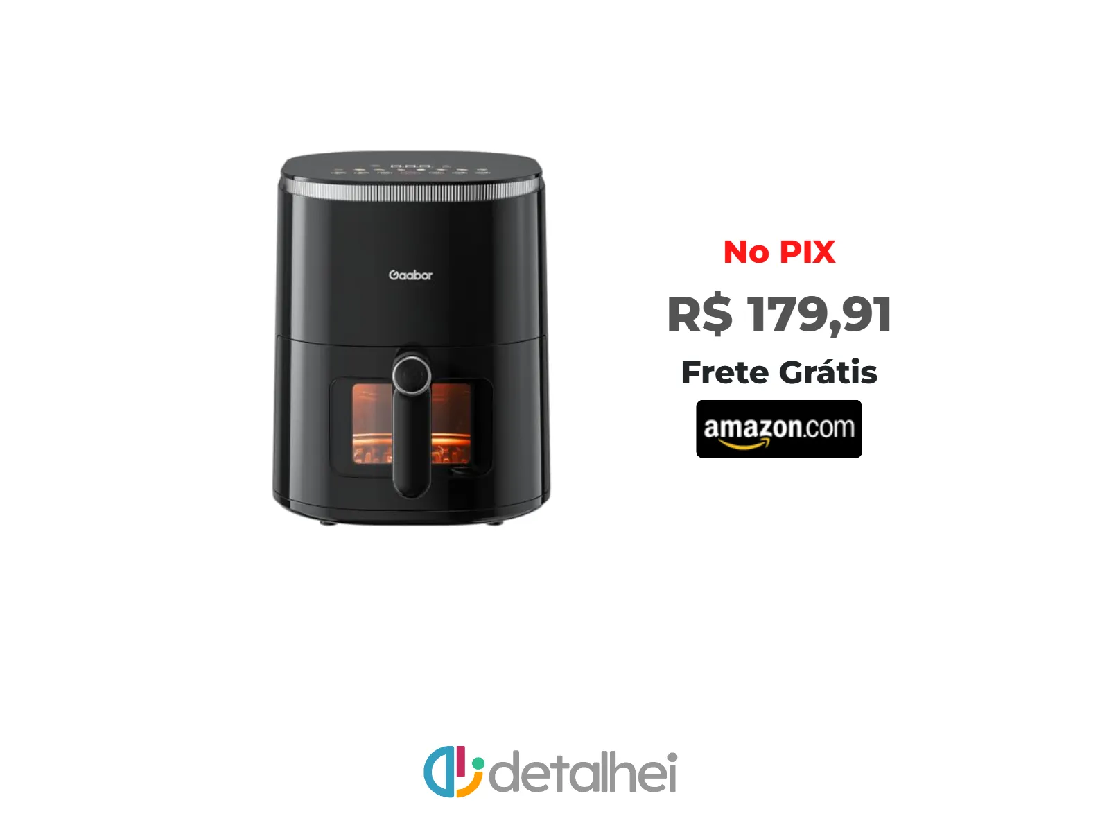 Foto do produto ❗Fritadeira Elétrica Duo Digital 4,2L AF-45T02A, 127V - Gaabor<br/>#Amazon: <a href="https://harpy.me/7tOkJz2g8PK5" target="_blank" rel="nofollow">https://harpy.me/7tOkJz2g8PK5</a>