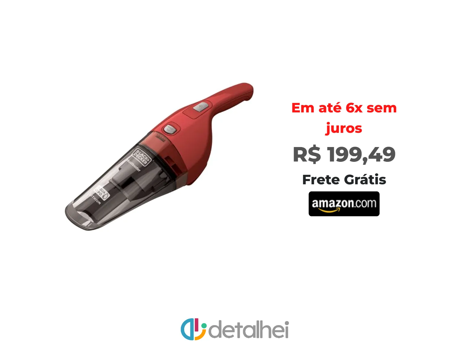 Foto do produto ❗BLACK+DECKER Aspirador de Pó e Água Portátil à Bateria 3,6V APB3600 Vermelho Bivolt<br/>#Amazon: <a href="https://harpy.me/d-I3pCrA-8-b" target="_blank" rel="nofollow">https://harpy.me/d-I3pCrA-8-b</a>