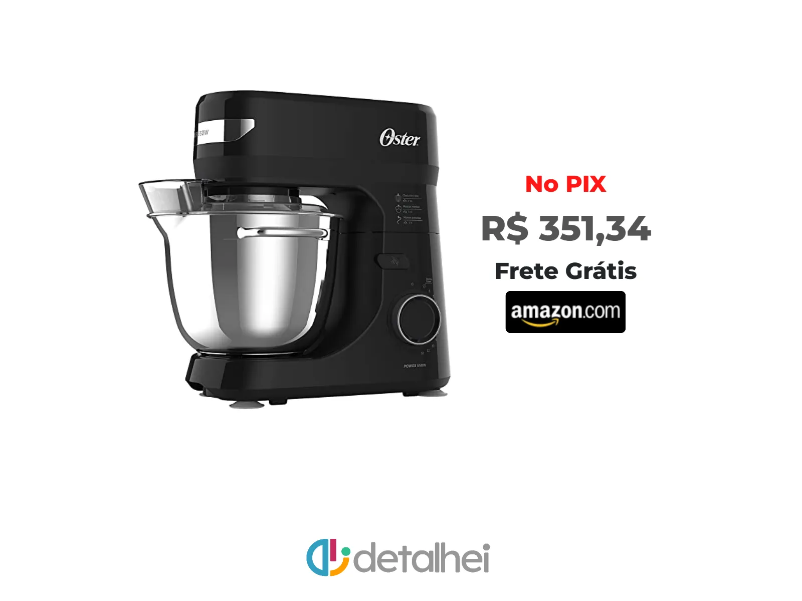 Foto do produto ❗Batedeira Planetária Oster Bowl Inox III, OBAT641, 220V<br/>#Amazon: <a href="https://harpy.me/74l0nduxuE91" target="_blank" rel="nofollow">https://harpy.me/74l0nduxuE91</a>