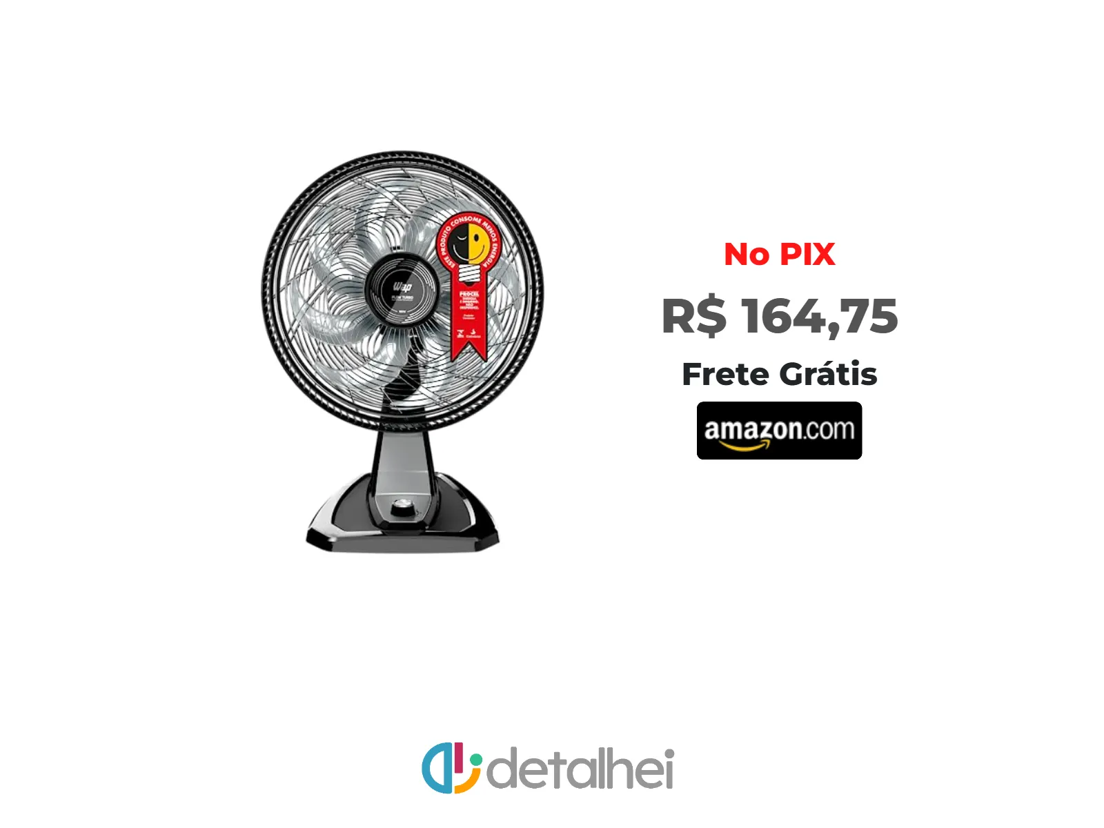 Foto do produto ❗WAP Ventilador de Mesa e Parede 50cm FLOW TURBO, com Tecnologia Silenciosa e Econômica, 8 Pás e 3 Velocidades, 180W 220V<br/>#Amazon: <a href="https://harpy.me/FecnH2BuN2qH" target="_blank" rel="nofollow">https://harpy.me/FecnH2BuN2qH</a>