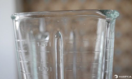 Jarra de liquidificador de vidro