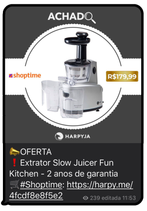 Oferta achados