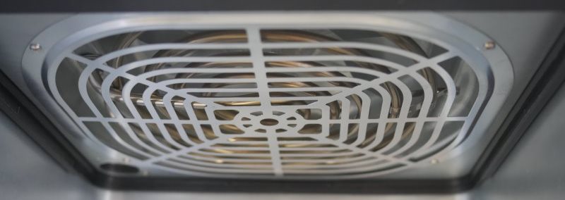 Ventilador da air fryer