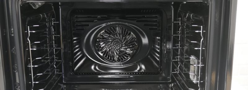 Parte interna de forno