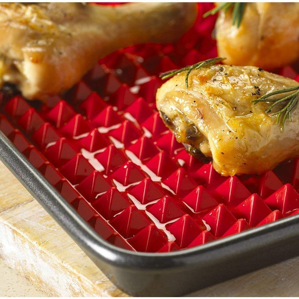  Tapete Culinário Silicone Piramidal Antiaderente