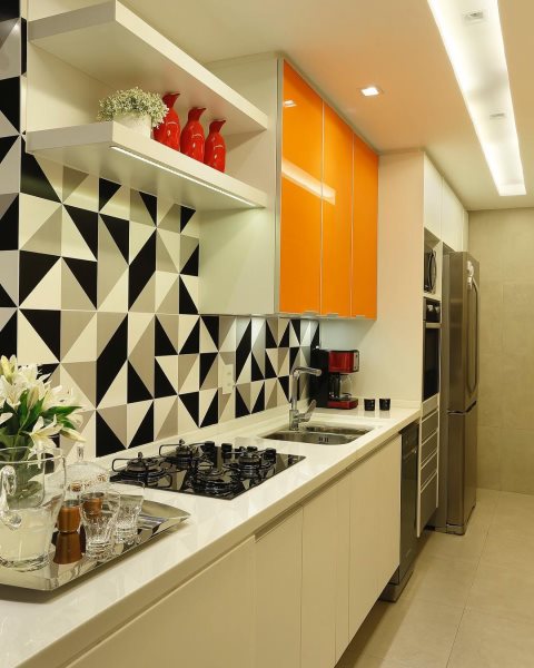 Cozinha decorada