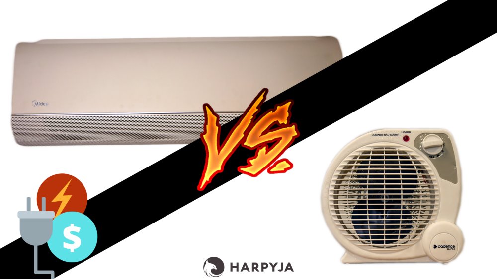 Banner de capa da notícia Consumo de Aquecedor Elétrico versus Ar Condicionado Reverso