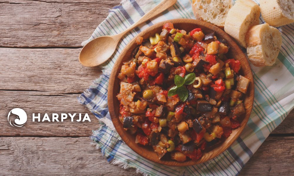 Imagem do blog post Tradicionalíssima receita de Caponata de berinjela.