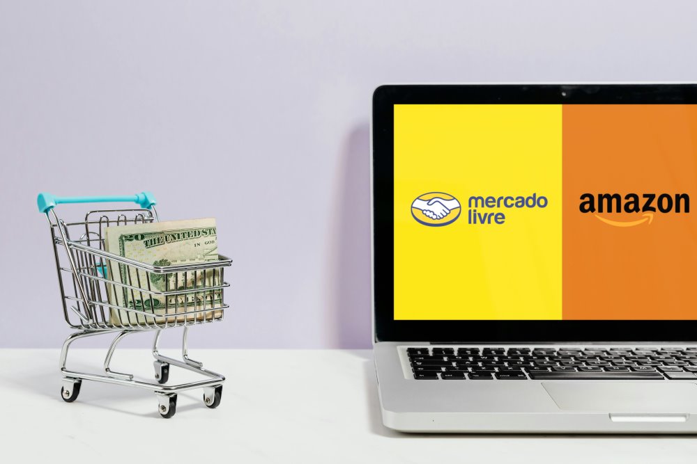 Banner de capa da notícia Duas empresas lideram o E-commerce no Brasil: Uma Análise Surpreendente do Mercado Online
