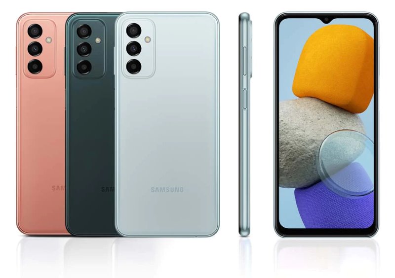 Cores do Smartphone Samsung Galaxy M23 5G