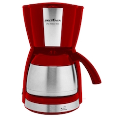 Cafeteira CP38 Thermo Inox Britânia na cor vermelha