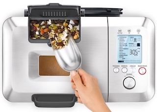 Distribuição automatica de Panificadora Pan Express Tramontina By Breville