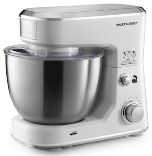 Batedeira Planetária Multilaser 500W 4L na cor branca 