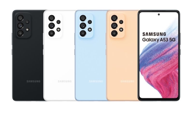 Cores do Smartphone Samsung Galaxy A53