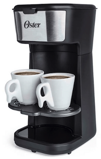 Cafeteira Oster 2Day Inox 2 em 1 com bandeja