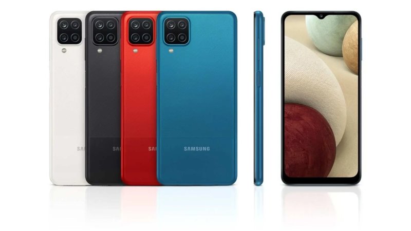 Cores do Smartphone Samsung Galaxy A12