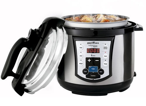 Panela de Pressão Elétrica Britânia Digital 5L