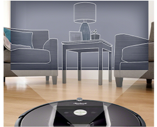 Tecnologia VSLAM do Aspirador robô Roomba 960 iRobot