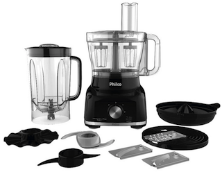 Multiprocessador Philco PMP1600 na cor preta