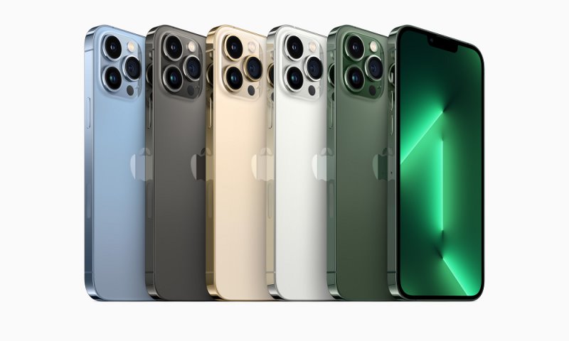 Cores do Smartphone Apple iPhone 13 Pro
