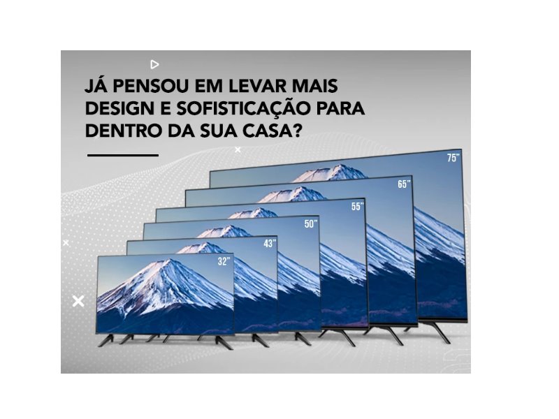 Smart TV Aiwa 32'' HD Borda Ultrafina 