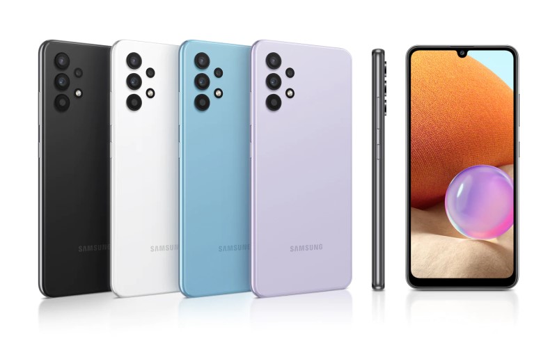 Cor do Smartphone Samsung Galaxy A32 4G