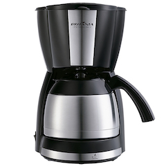 Cafeteira CP38 Thermo Inox Britânia na cor preta