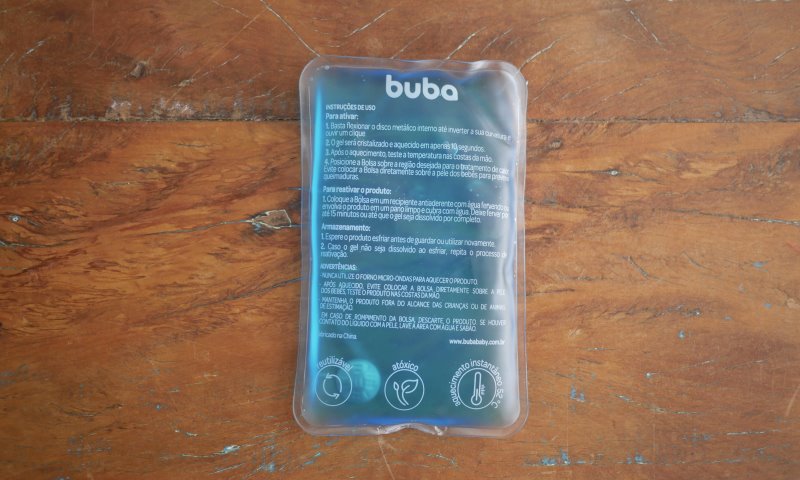 Gerador de Calor Instantâneo Buba - Imagem sobre Texto-BUBA
