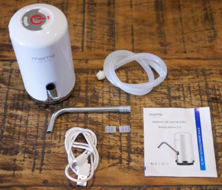 Bomba Elétrica Momo para galão de água - Imagem sobre bomba-de-agua-momo-30-menor