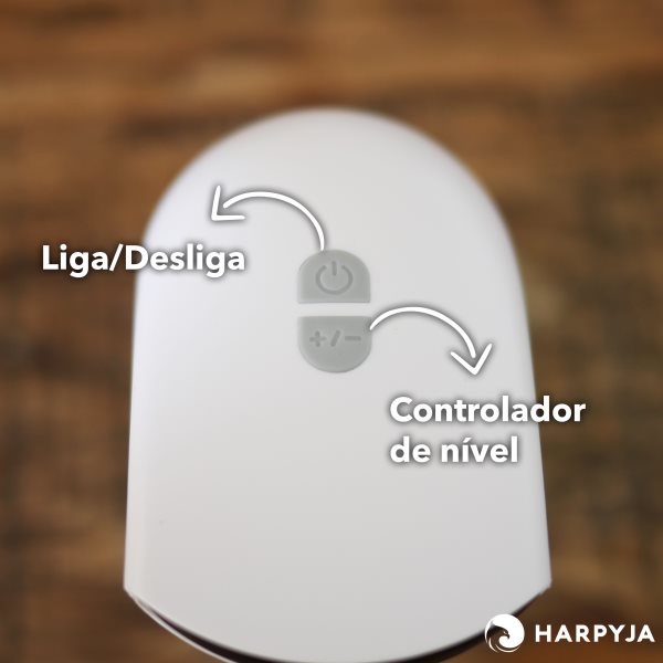 Dispenser Automático de Sabão - Imagem sobre botões-menor