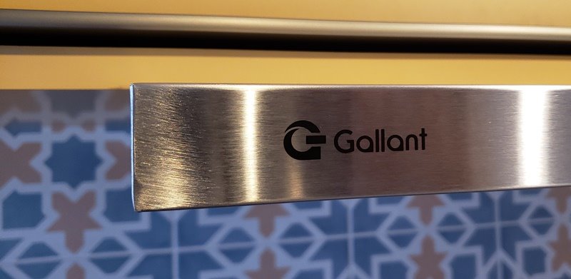 Coifa Gallant Venezia - Imagem sobre escovado