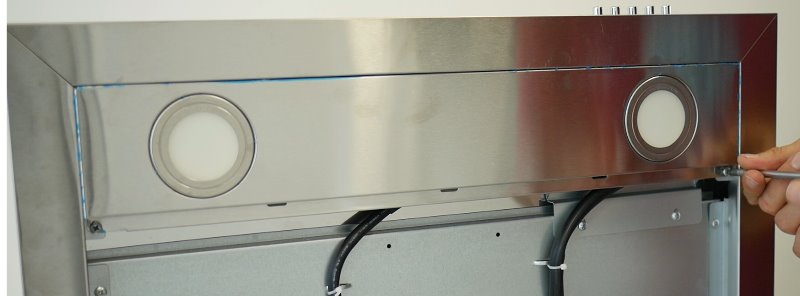 Coifa Gallant Venezia - Imagem sobre acumulo azul