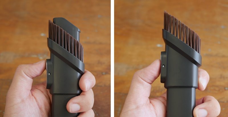 Wap Magic - Imagem sobre imagem do bico com escova